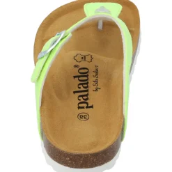 Palado Kos Disco by Sila Sahin, Zehentrenner, Damen, Neongelb