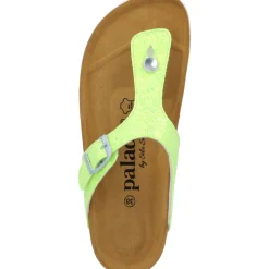 Palado Kos Disco by Sila Sahin, Zehentrenner, Damen, Neongelb