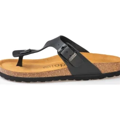 Palado Kos Herren Matt, Pantoletten & Badeschuhe, Herren, Schwarz