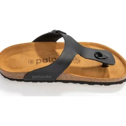 Palado Kos Herren Matt, Pantoletten & Badeschuhe, Herren, Schwarz