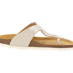 Palado Kos Magnolia by Sila Sahin, Pantoletten, Damen, Weißgold