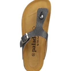 Palado Kos Magnolia by Sila Sahin, Pantoletten, Damen, Schwarz