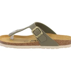 Palado Kos Matt, Zehentrenner, Damen, Khaki