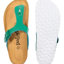 Palado Kos Matt, Zehentrenner, Damen, Grün