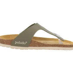 Palado Kos Matt, Zehentrenner, Damen, Khaki