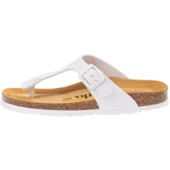 Palado Kos Matt, Zehentrenner, Damen, Weiß/Weiß