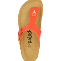 Palado Kos Matt, Zehentrenner, Damen, Orange/Orange