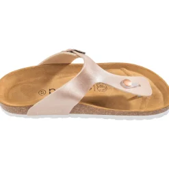 Palado Kos Metallic, Zehentrenner, Damen, Rose