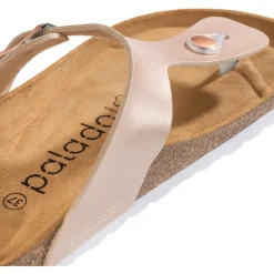 Palado Kos Metallic, Zehentrenner, Damen, Rose