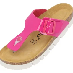 Palado Kos PL Lack, Zehentrenner, Damen, Pink