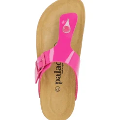 Palado Kos PL Lack, Zehentrenner, Damen, Pink