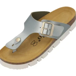 Palado Kos PL Metallic, Zehentrenner, Damen, Olive