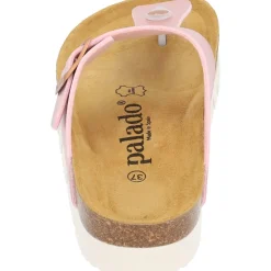 Palado Kos PL Metallic, Zehentrenner, Damen, Rosa