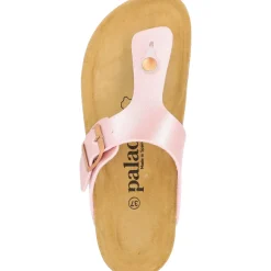 Palado Kos PL Metallic, Zehentrenner, Damen, Rosa