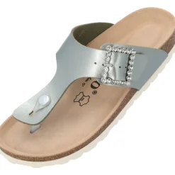 Palado Kos SQ by Sila Sahin, Zehentrenner, Damen, Olive Metallic