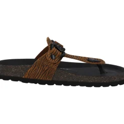 Palado Kos Zebra, Zehentrenner, Damen, Braun