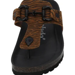 Palado Kos Zebra, Zehentrenner, Damen, Braun