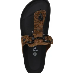 Palado Kos Zebra, Zehentrenner, Damen, Braun