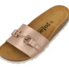 Palado Laudra, Pantoletten, Damen, Bronze Metallic