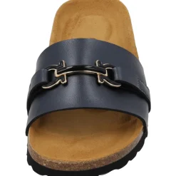 Palado Laudra, Pantoletten, Damen, Schwarz Metallic