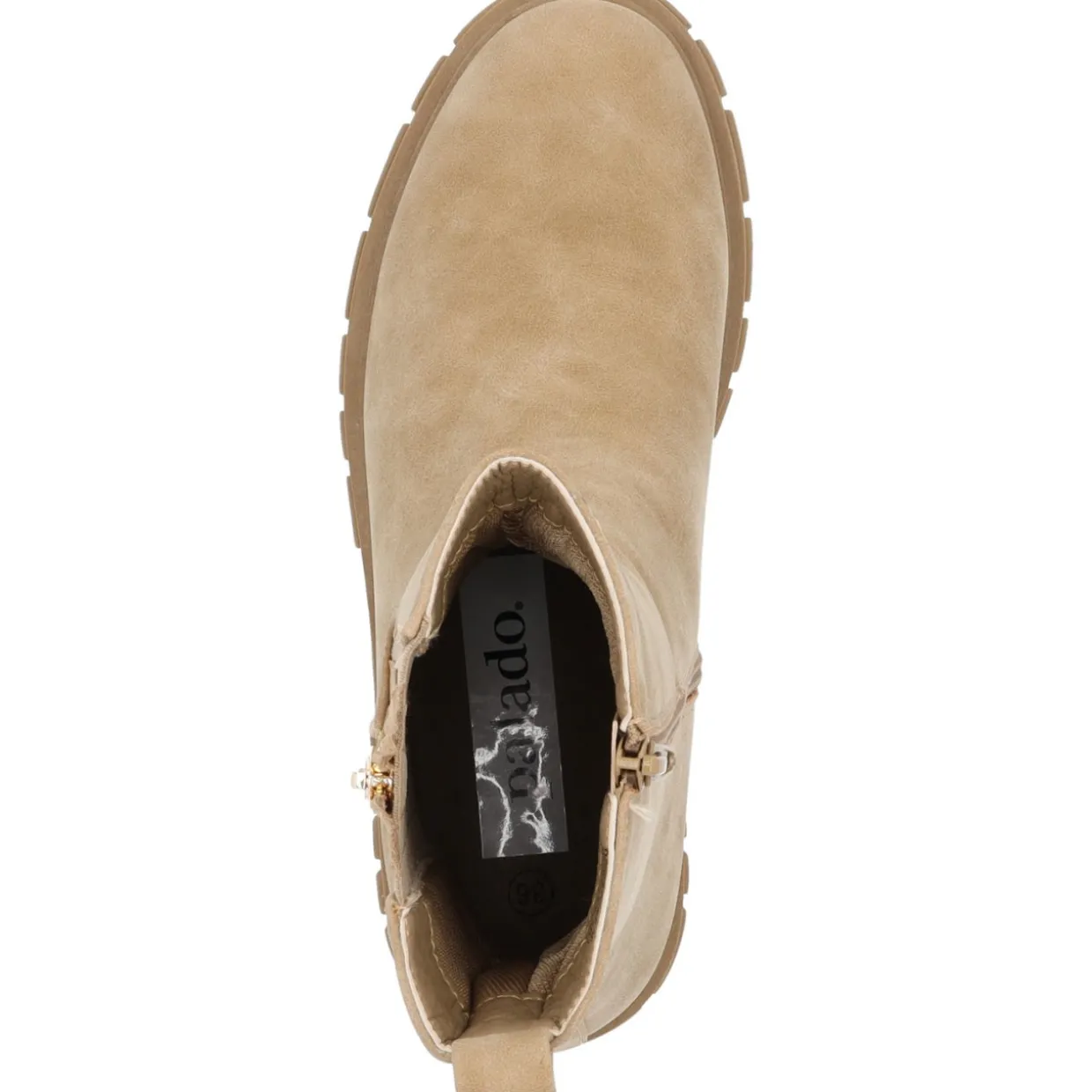 Palado Laxkal, Chelsea Boots, Damen, Beige