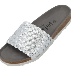 Palado Lerima by Sila Sahin, Pantoletten, Damen, Silber Metallic