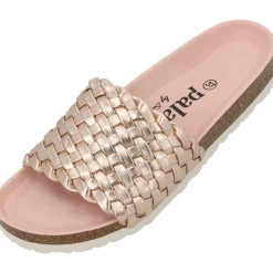 Palado Lerima by Sila Sahin, Pantoletten, Damen, Rosa Metallic