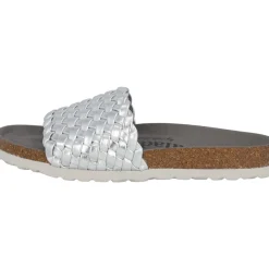 Palado Lerima by Sila Sahin, Pantoletten, Damen, Silber Metallic