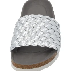 Palado Lerima by Sila Sahin, Pantoletten, Damen, Silber Metallic