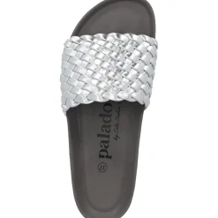 Palado Lerima by Sila Sahin, Pantoletten, Damen, Silber Metallic
