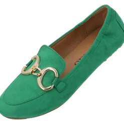 Palado Losmus, Mokassins, Damen, Grün