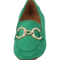 Palado Losmus, Mokassins, Damen, Grün