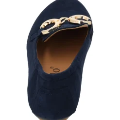 Palado Losmus, Mokassins, Damen, Dunkelblau