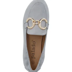 Palado Losmus, Mokassins, Damen, Hellblau