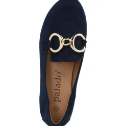 Palado Losmus, Mokassins, Damen, Dunkelblau