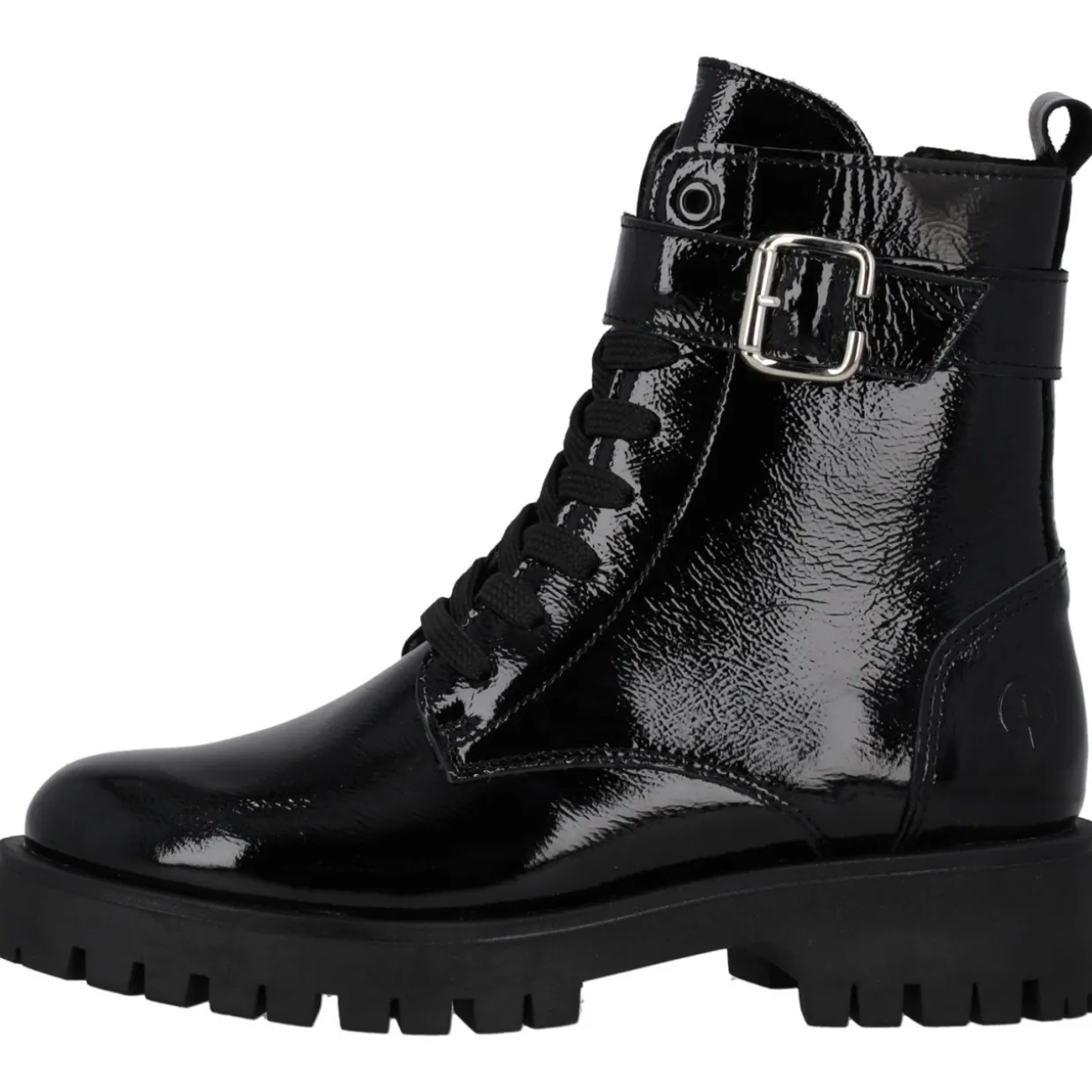 Palado Luilla, Schnürstiefel, Damen, Schwarz Lack