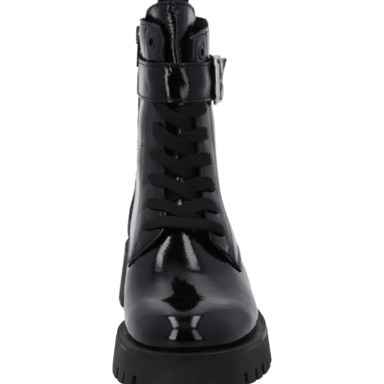 Palado Luilla, Schnürstiefel, Damen, Schwarz Lack