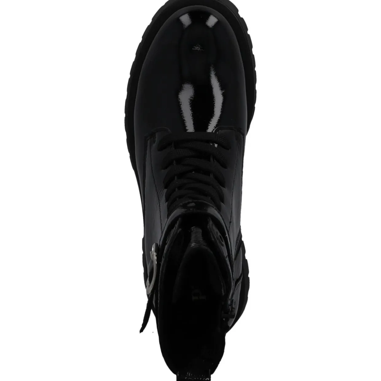Palado Luilla, Schnürstiefel, Damen, Schwarz Lack