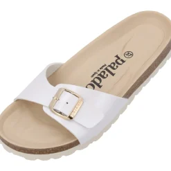 Palado Malta BE Metallic, Pantoletten, Damen, Weiß