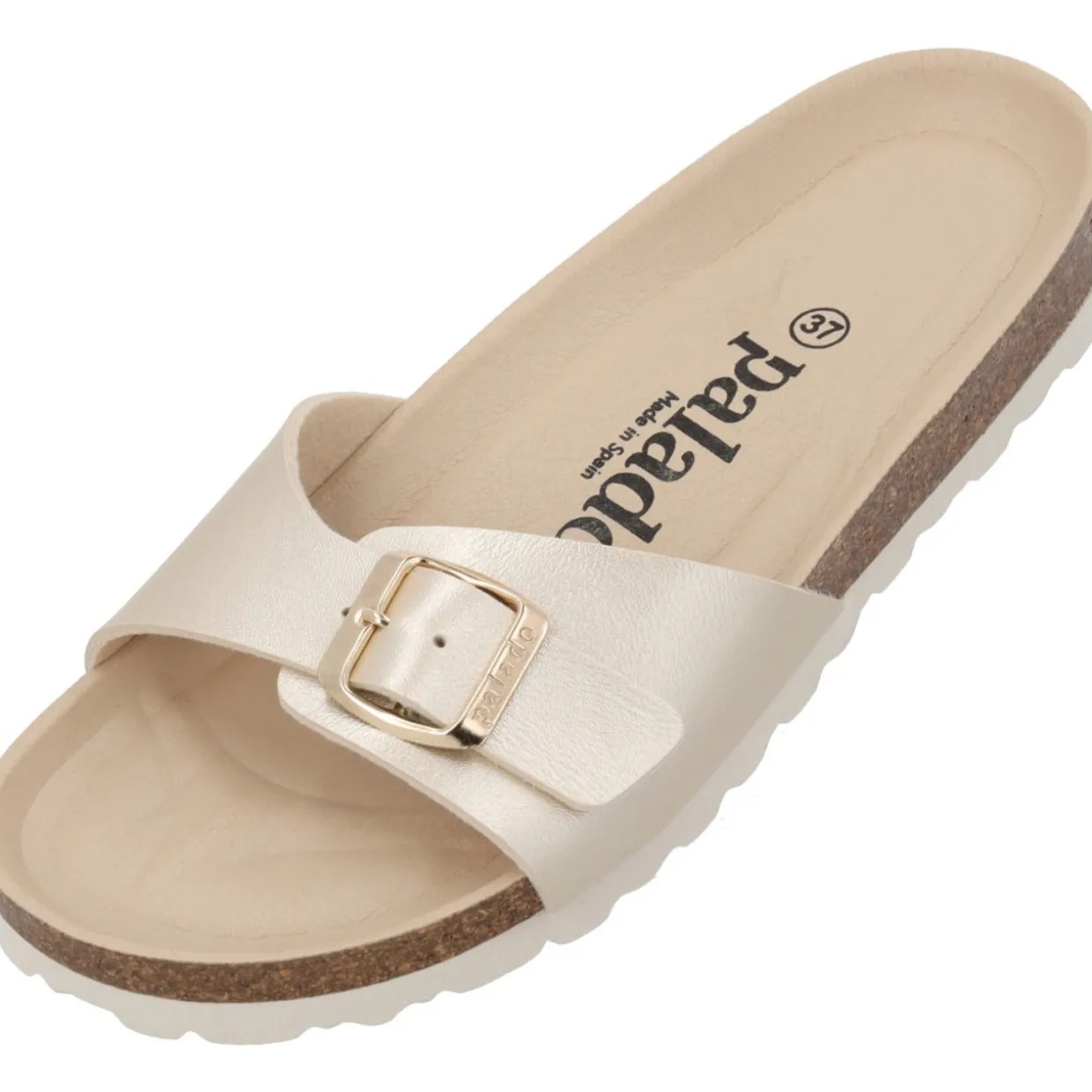 Palado Malta BE Metallic, Pantoletten, Damen, Gold