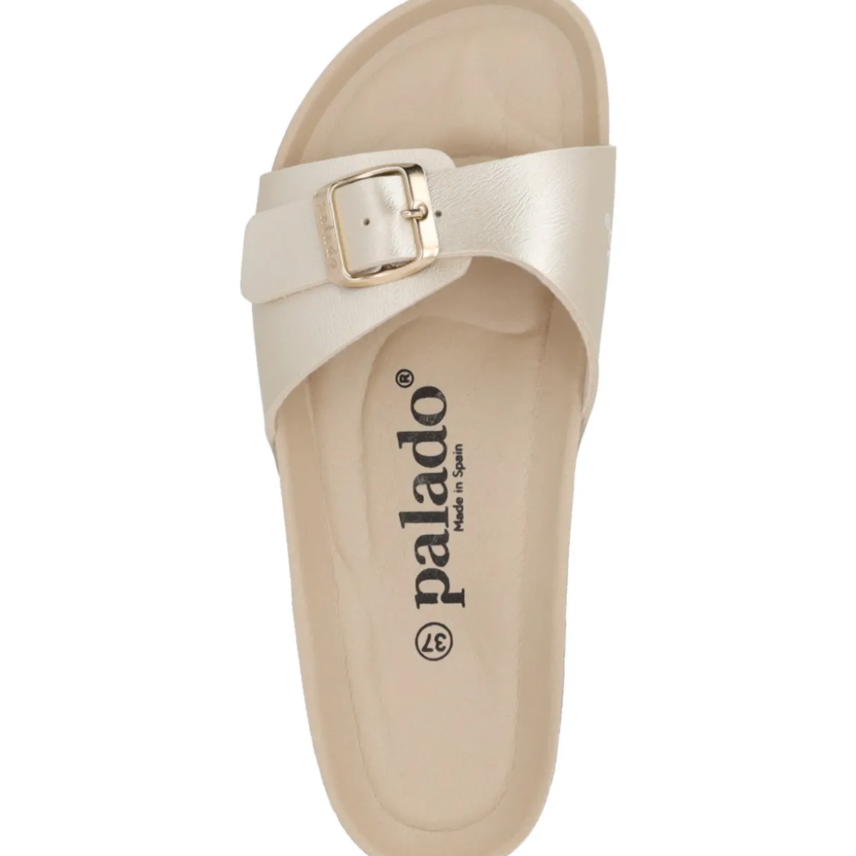 Palado Malta BE Metallic, Pantoletten, Damen, Gold