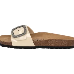 Palado Malta BX by Sila Sahin, Pantoletten, Damen, Beige Lack