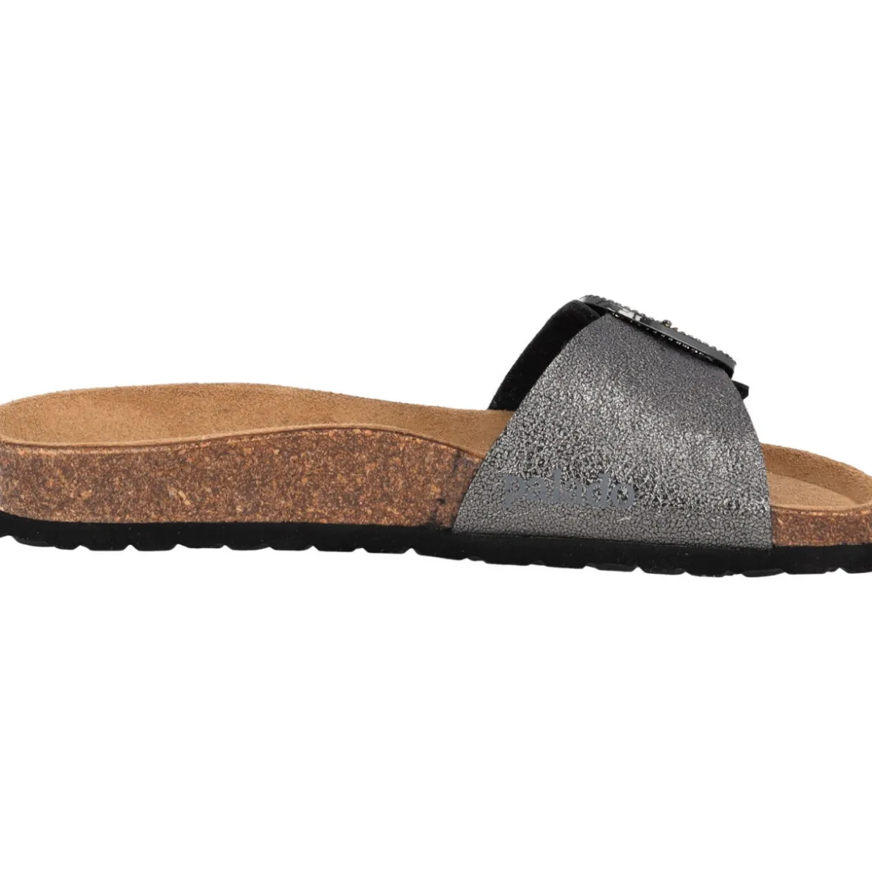 Palado Malta BX by Sila Sahin, Pantoletten, Damen, Anthrazit Metallic