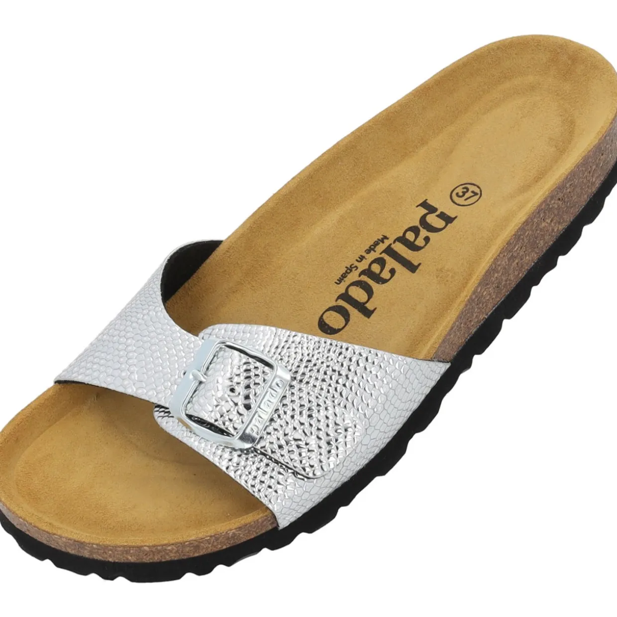 Palado Malta Coralino, Pantoletten, Damen, Silber