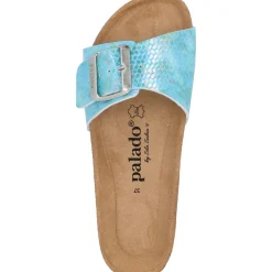 Palado Malta EGS Aurora by Sila Sahin, Pantoletten, Damen, Blau