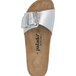 Palado Malta EGS Caro by Sila Sahin, Pantoletten, Damen, Silber