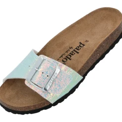 Palado Malta EGS Disco by Sila Sahin, Pantoletten, Damen, Silber