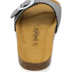 Palado Malta EGS Glitter, Pantoletten, Damen, Silber