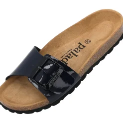 Palado Malta EGS Lack, Pantoletten, Damen, Dunkelblau