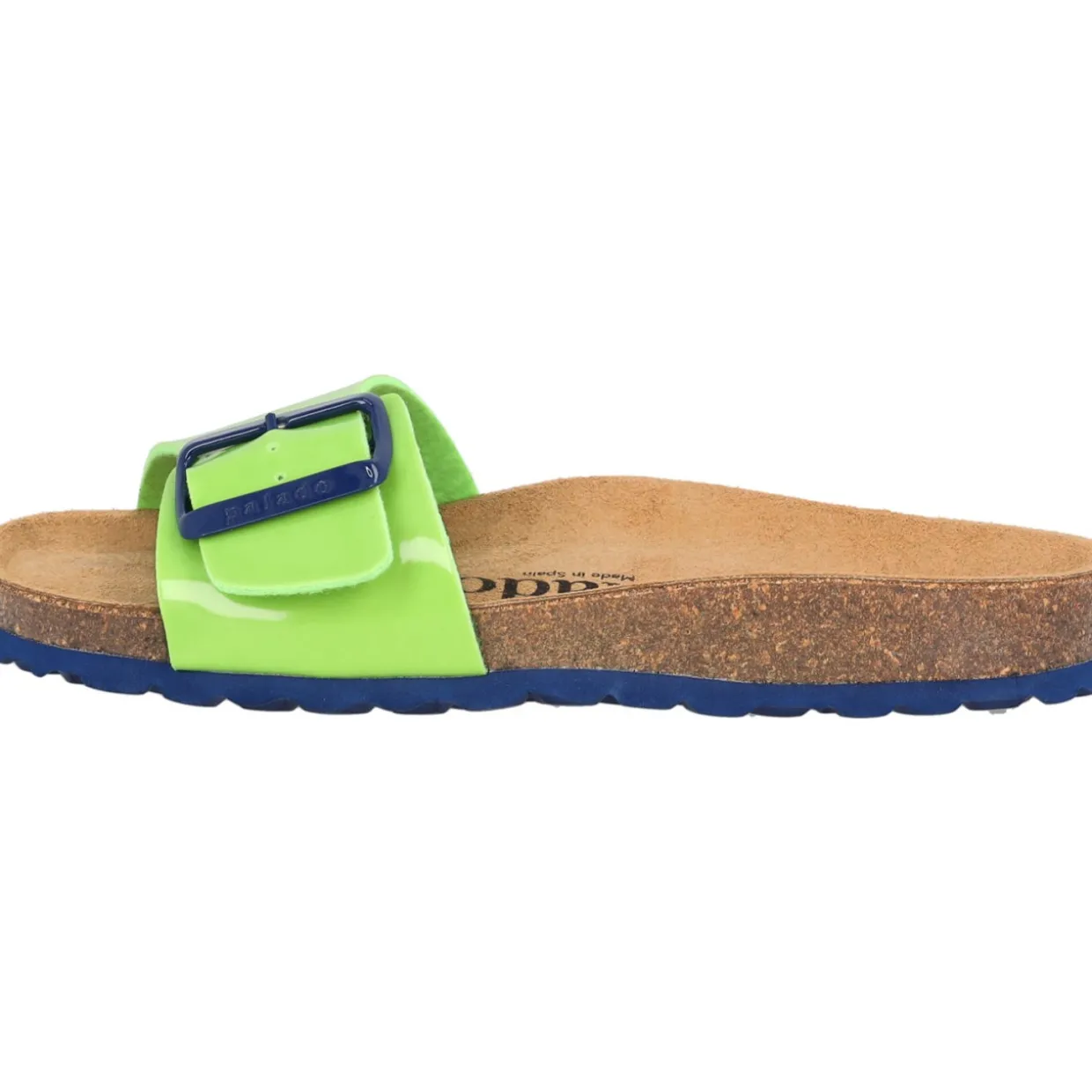 Palado Malta EGS Lack, Pantoletten, Damen, Hellgrün/Blau